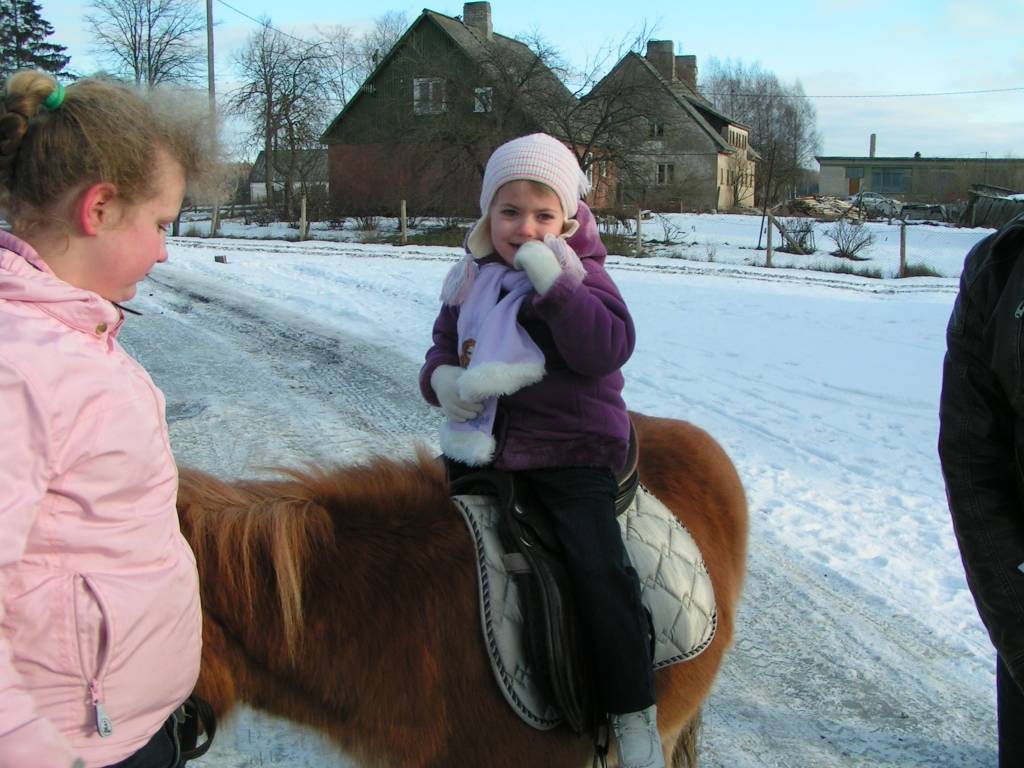 Vaiņodes pagasta Augustē sestdien vietējie iedzīvotāji un ikviens interesents tika aicināts baudīt ziemas priekus. 

Rīta pusē bērniem piedāvāja izjādes ar ponijiem un braucienus zirga vilktās kamanās. Augumā lielāki svētku dalībnieki...
Autors: Iluta Dreimane