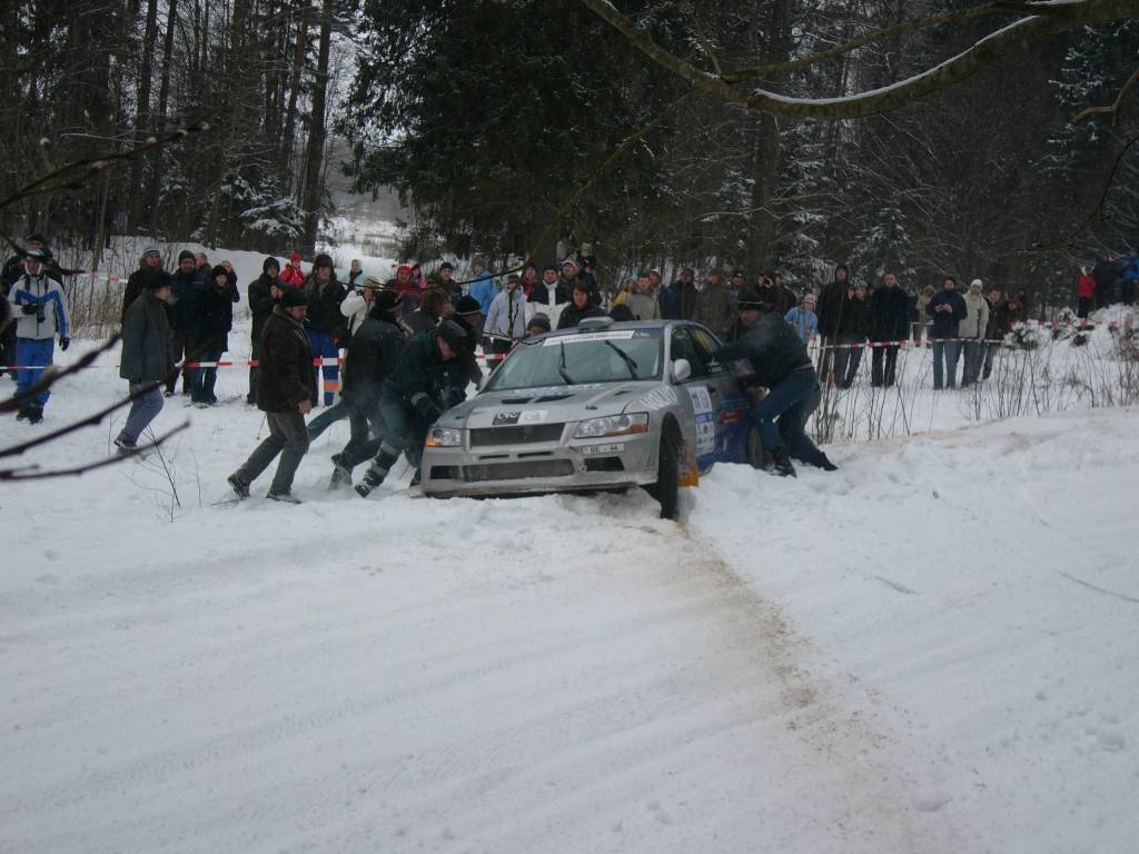 Bildes no Latvijas autorallija čempionāta otrā posma - rallija 