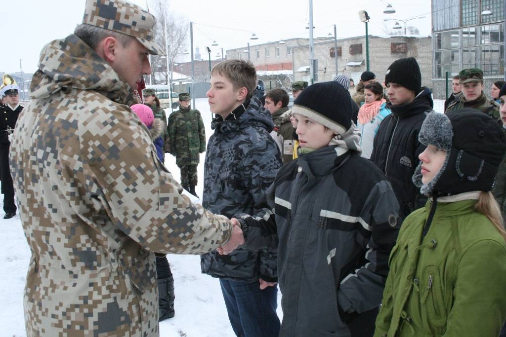 Šodien Liepājā pie Jūras spēku flagmaņa 