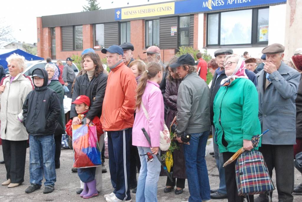 Sestdien, 9. maijā, Aizputē notika gadatirgus.
Autors: "Rekurzeme", portāls