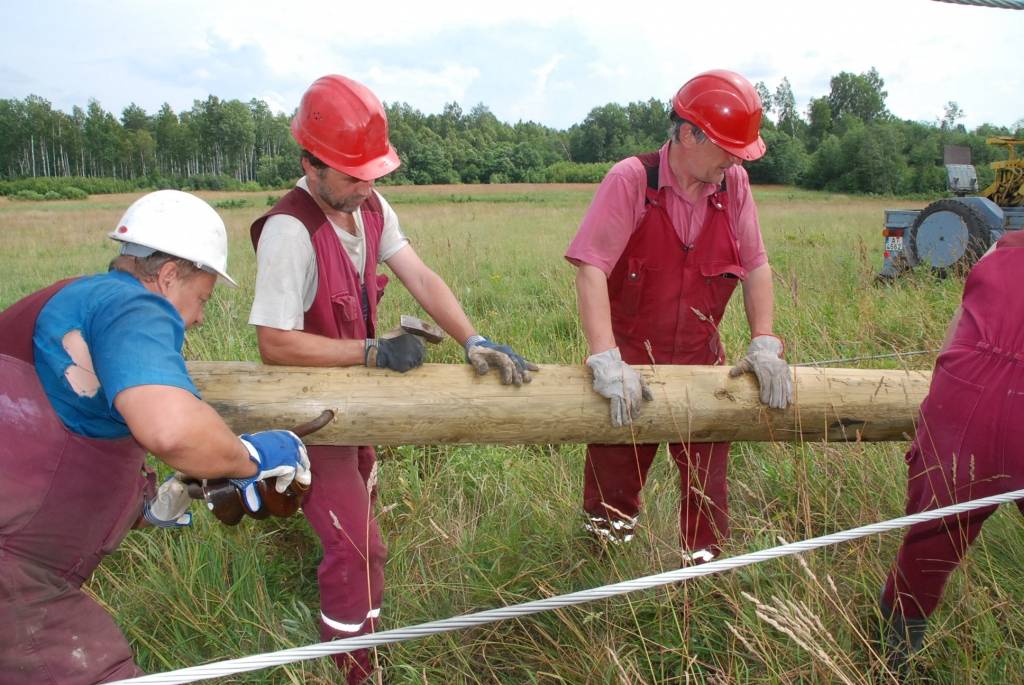 AS “Sadales tīkls” Liepājas iecirkņa remonta un celtniecības dienesta darbinieki atjauno elektrolīniju Dunikā. Naktī uz ceturtdienu, sašķeļot septiņus stabus, to izpostījis spēcīgs negaiss. Ap pulksten pieciem “šausmīgu grandoņu”...
Autors: "Rekurzeme", portāls