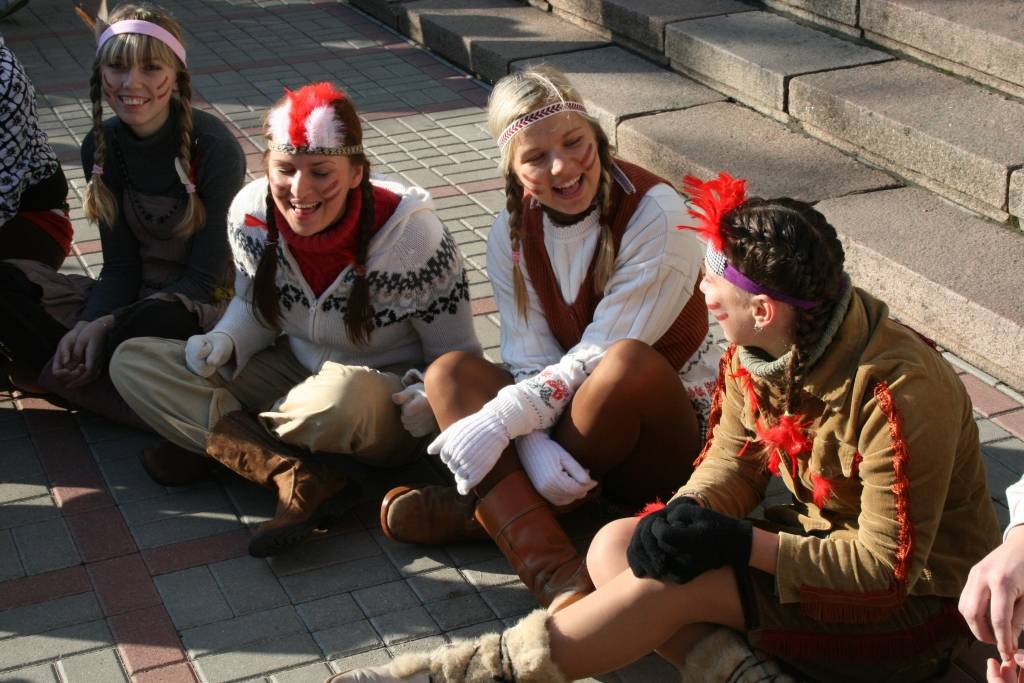 Šoruden Liepājas Universitātes pasākums fukši notika ar tēmu "Caur elli uz paradīzi!”.
Autors: Uldis Dobelis