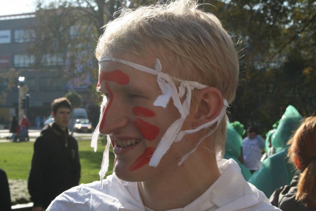 Šoruden Liepājas Universitātes pasākums fukši notika ar tēmu "Caur elli uz paradīzi!”.
Autors: Uldis Dobelis