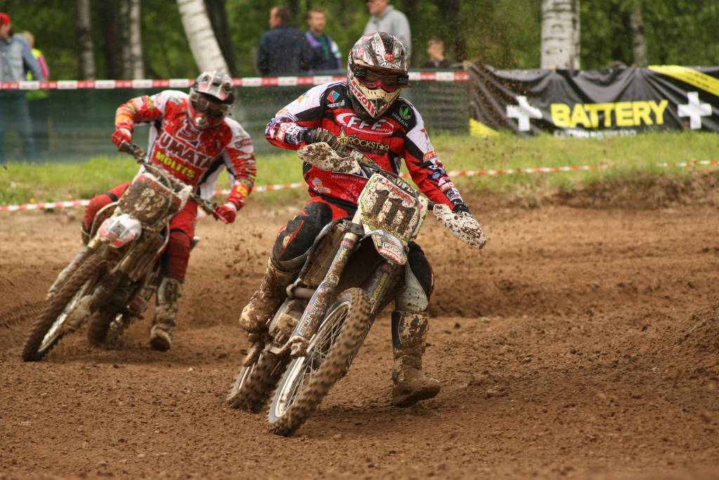 "Battery Superkausa 2010" otrais posms 23. maijā notika Misiņkalna mototrasē Aizputē.