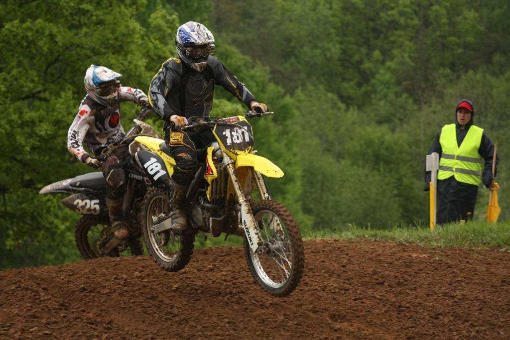 "Battery Superkausa 2010" otrais posms 23. maijā notika Misiņkalna mototrasē Aizputē.