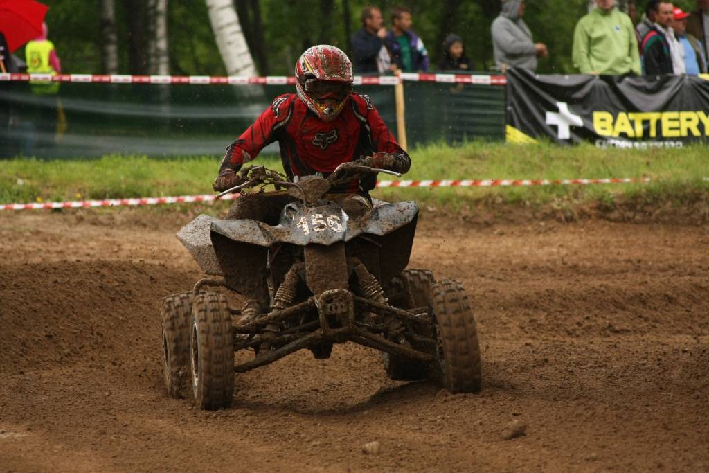 "Battery Superkausa 2010" otrais posms 23. maijā notika Misiņkalna mototrasē Aizputē.