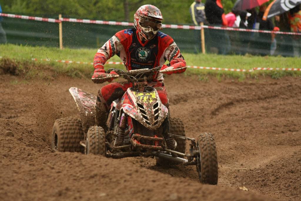 "Battery Superkausa 2010" otrais posms 23. maijā notika Misiņkalna mototrasē Aizputē.