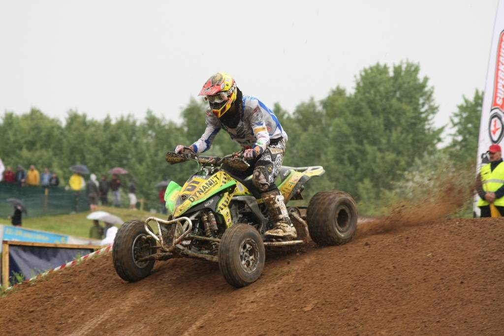 "Battery Superkausa 2010" otrais posms 23. maijā notika Misiņkalna mototrasē Aizputē.