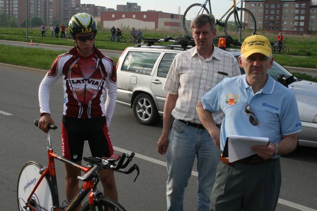 Lietuvas pilsētā Klaipēdā pagājušajā nedēļā notika starptautiskas sacensības riteņbraukšanā, kas pulcēja sportistus no Lietuvas, Latvijas, Igaunijas, Somijas, Polijas un Krievijas.
Autors: Uldis Dobelis