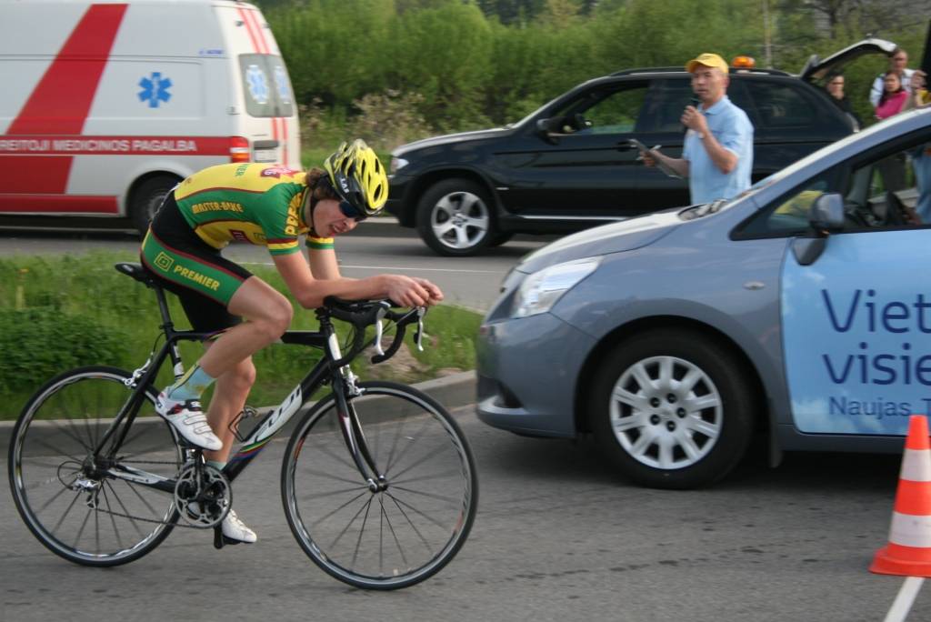 Lietuvas pilsētā Klaipēdā pagājušajā nedēļā notika starptautiskas sacensības riteņbraukšanā, kas pulcēja sportistus no Lietuvas, Latvijas, Igaunijas, Somijas, Polijas un Krievijas.
Autors: Uldis Dobelis