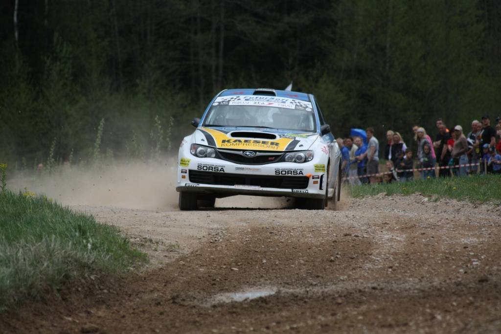 Bildes no Latvijas autorallija čempionāta trešā posma - rallija "BTA Rally Talsi 2010", kas 15. un 16. maijā notika Talsu apkārtnes ceļos.