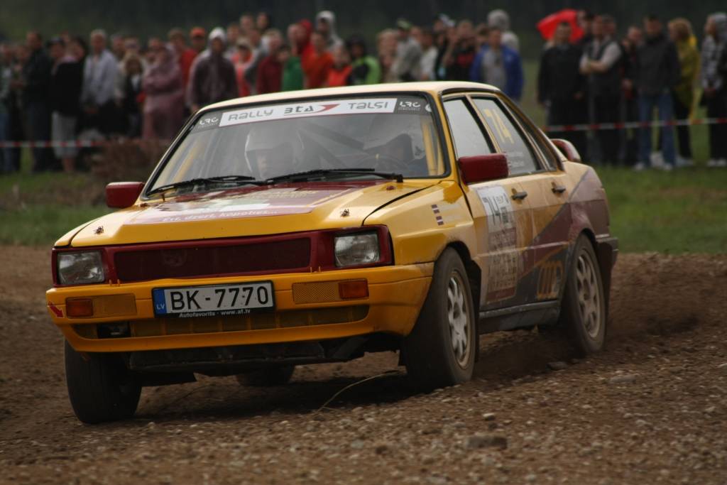 Bildes no Latvijas autorallija čempionāta trešā posma - rallija "BTA Rally Talsi 2010", kas 15. un 16. maijā notika Talsu apkārtnes ceļos.