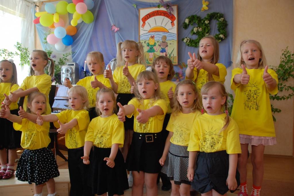 Piektdien, 4. jūnijā, 30 gadu jubileju svinēja Liepājas bērnudārzs "Dzintariņš".