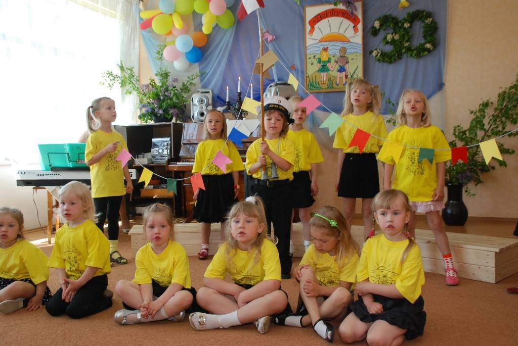 Piektdien, 4. jūnijā, 30 gadu jubileju svinēja Liepājas bērnudārzs "Dzintariņš".