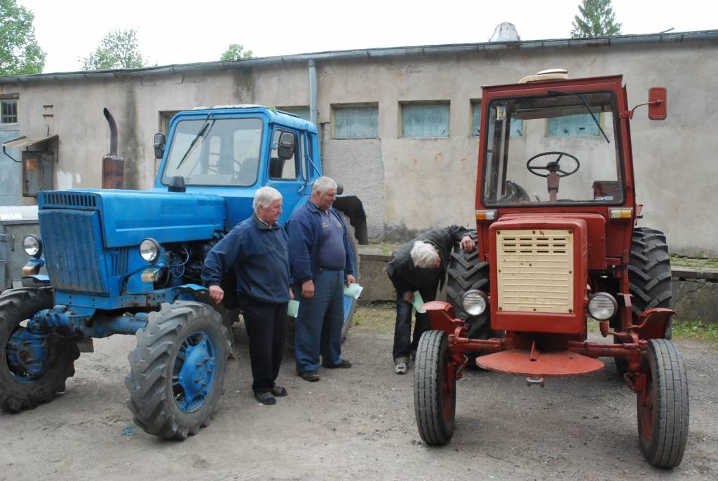 28. maijā Bārtā notika traktoru tehniskā apskate. 
Autors: Uldis Dobelis