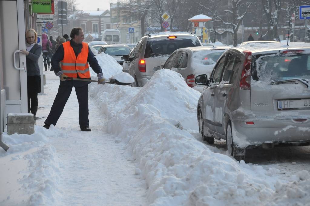 Pirmdienas rīts Liepājā.
Autors: Dainis Ģelzis