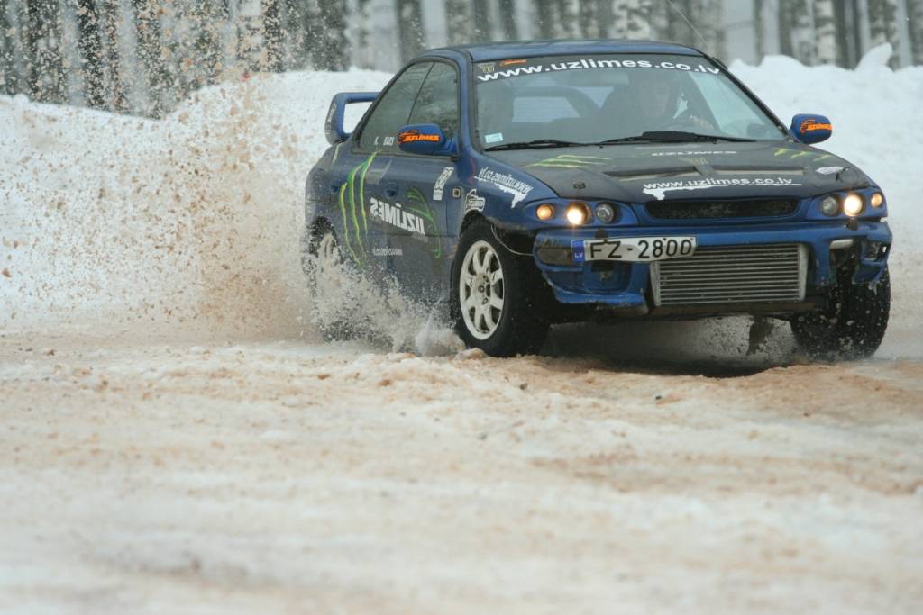 Latvijas ziemas autosprinta čempionāta trīskārtējais vicečempions 4WD klasē Kārlis Nebars („Subaru Impreza”) šosezon ir noskaņots izcīnīt zelta medaļu.
Autors: Rolands Bobulis („go4speed.lv”).
