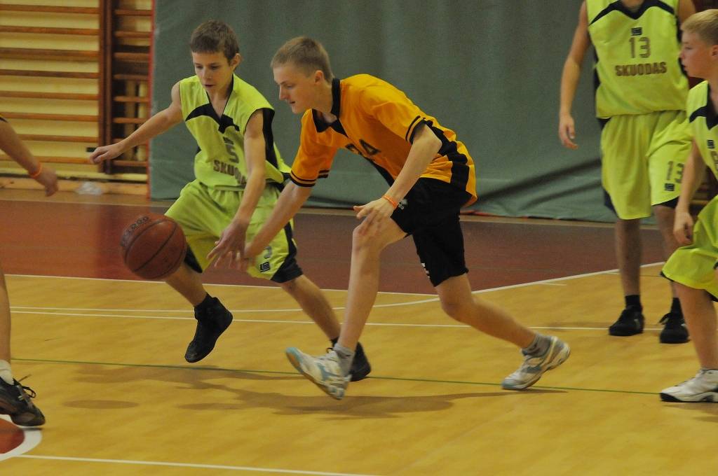 Bildes no Latvijas un Lietuvas pārrobežu projekta sacensībām basketbolā, kas notika Lietuvas  pilsētā Skodā.
Autors: Uldis Dobelis