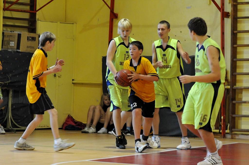 Bildes no Latvijas un Lietuvas pārrobežu projekta sacensībām basketbolā, kas notika Lietuvas  pilsētā Skodā.
Autors: Uldis Dobelis