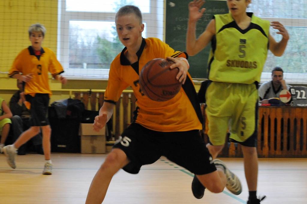 Bildes no Latvijas un Lietuvas pārrobežu projekta sacensībām basketbolā, kas notika Lietuvas  pilsētā Skodā.
Autors: Uldis Dobelis