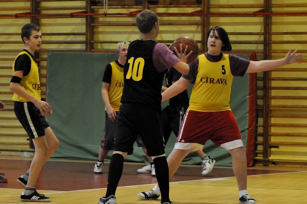 Bildes no Latvijas un Lietuvas pārrobežu projekta sacensībām basketbolā, kas notika Lietuvas  pilsētā Skodā.
Autors: Uldis Dobelis