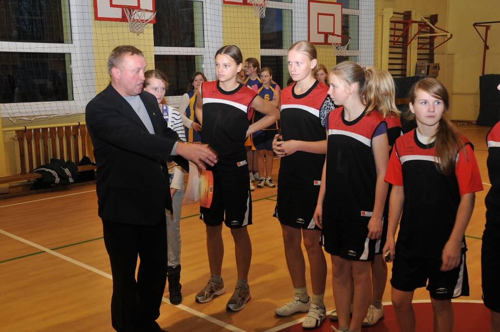 Bildes no Latvijas un Lietuvas pārrobežu projekta sacensībām basketbolā, kas notika Lietuvas  pilsētā Skodā.
Autors: Uldis Dobelis