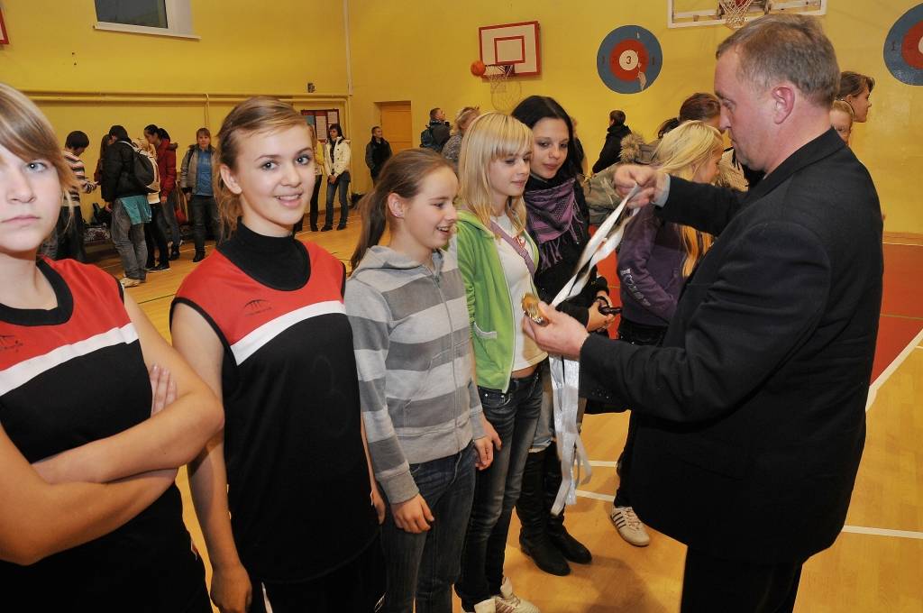 Bildes no Latvijas un Lietuvas pārrobežu projekta sacensībām basketbolā, kas notika Lietuvas  pilsētā Skodā.
Autors: Uldis Dobelis