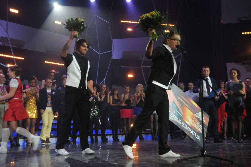 Sestdien, 26. februārī, Ventspilī notika dziesmu konkursa "Eirovīzija" nacionālais fināls. Uz Vāciju 12. maijā dosies liepājnieki - grupa "Musiqq".
