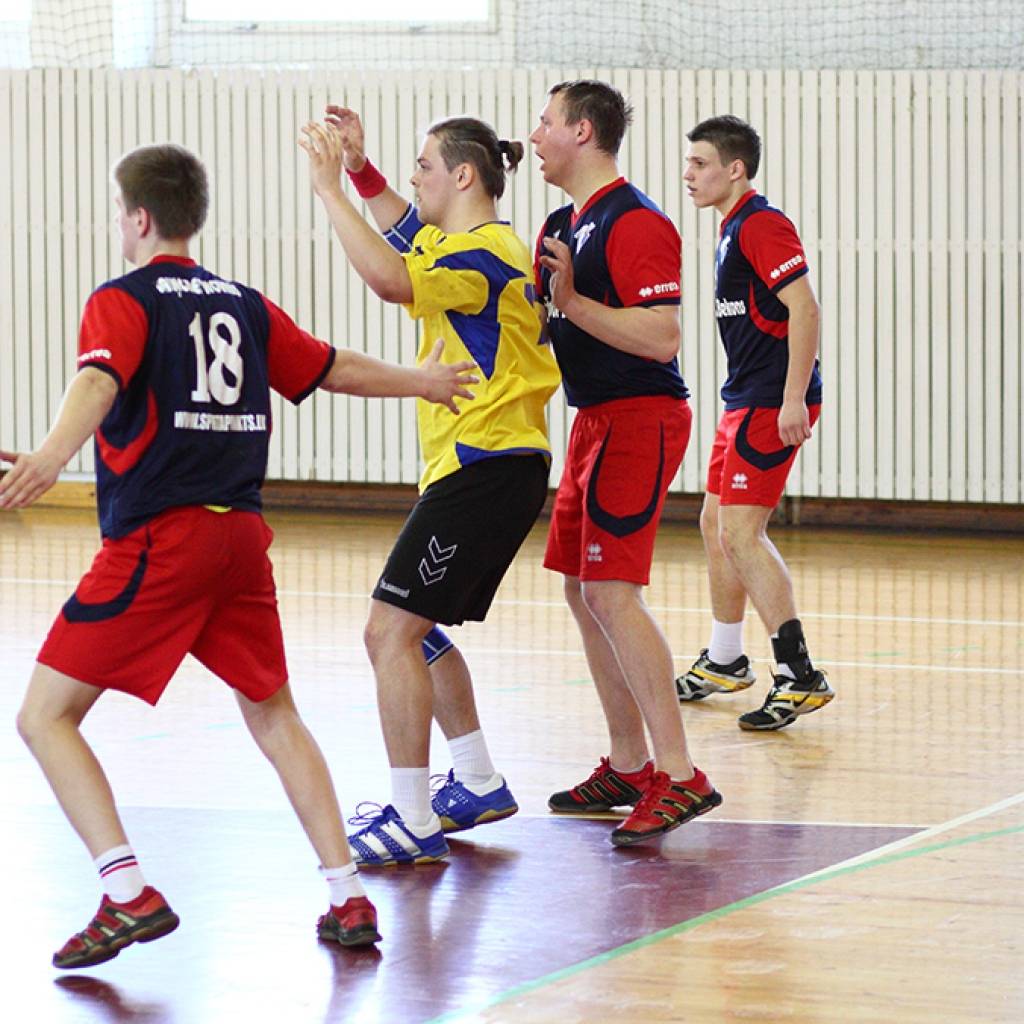 "Vaiņodes" handbolisti Latvijas kausa izcīņas ceturtdaļfināla pirmajā spēlē savā laukumā ar 27:26 uzvarēja "RTU".