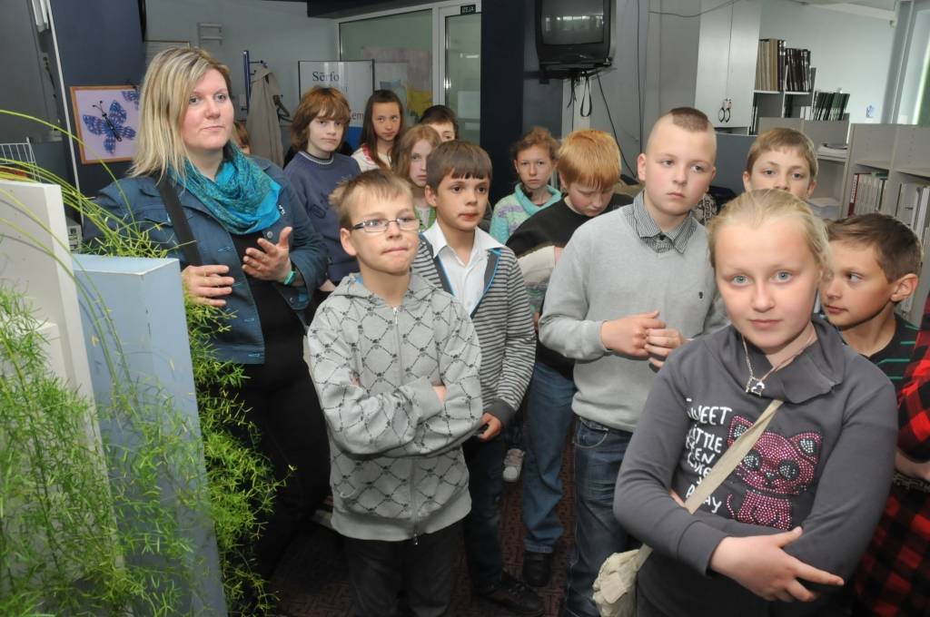 Šodien, 30. maijā, "Kursas Laika" redakcijā viesojās Liepājas Katoļu pamatskolas 4. klases skolēni.
Autors: Uldis Dobelis