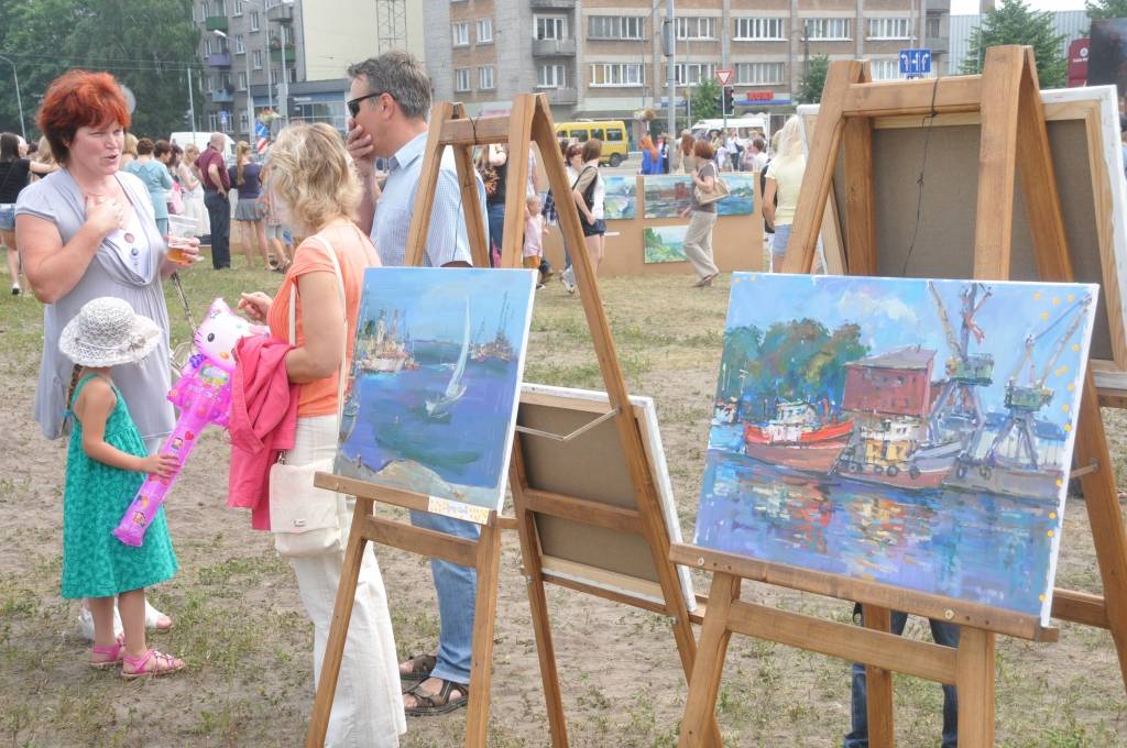 16. starptautiskais glezniecības plenērs "Pilsēta un jūra"  Liepājā.
Autors: ReKurZeme, portāls