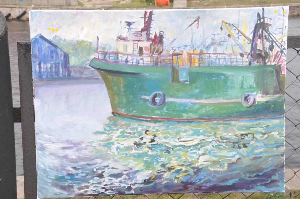 16. starptautiskais glezniecības plenērs "Pilsēta un jūra"  Liepājā.
Autors: ReKurZeme, portāls