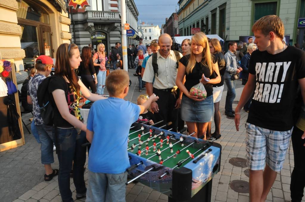 Sestdien, 13. augustā, Liepājā notika Zivju ielas svētki.
Autors: Uldis Dobelis