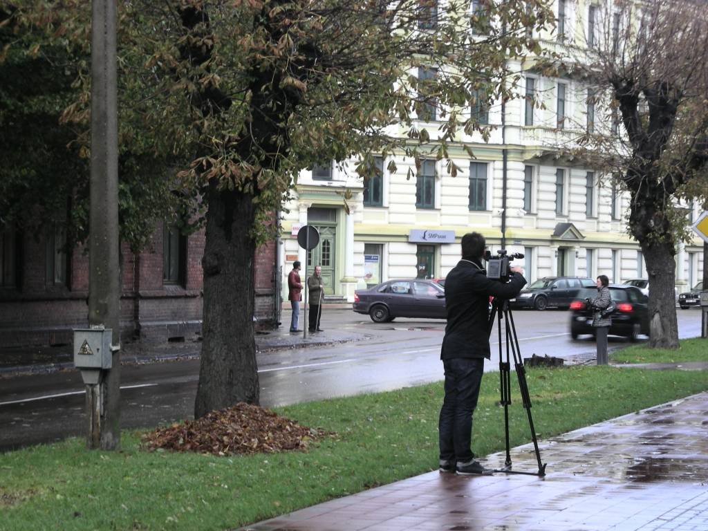 Atzīmējot Baltā spieķa dienu, Liepājā ceturtdien, 13. oktobrī, jau 13. reizi notika ielu akcija.