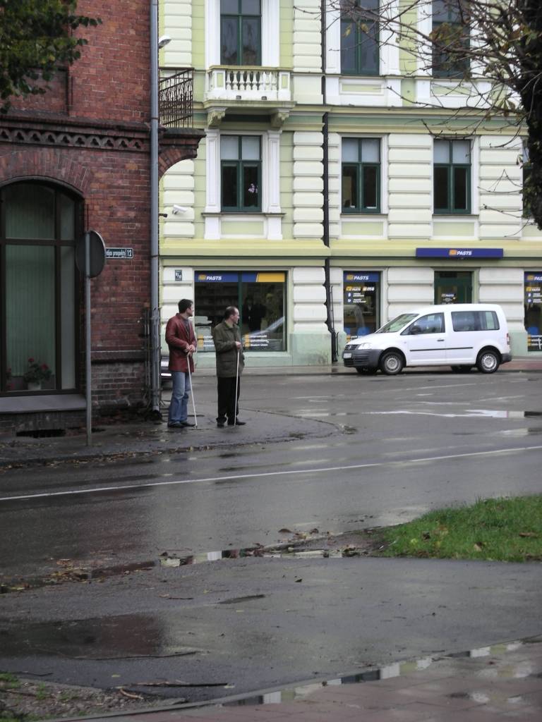 Atzīmējot Baltā spieķa dienu, Liepājā ceturtdien, 13. oktobrī, jau 13. reizi notika ielu akcija.