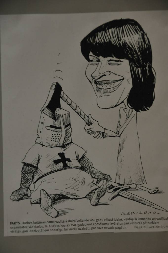 Janvārī Durbes pilsētas bibliotēkā var apskatīt Viļņa Bulava karikatūras, kurās redzami Durbes novada iedzīvotāji.

Karikatūras kopā vākuši vairāki aktīvi novada iedzīvotāji, bet iniciatore idejai bijusi kultūras nama vadītāja Daira...
Autors: ReKurZeme, portāls