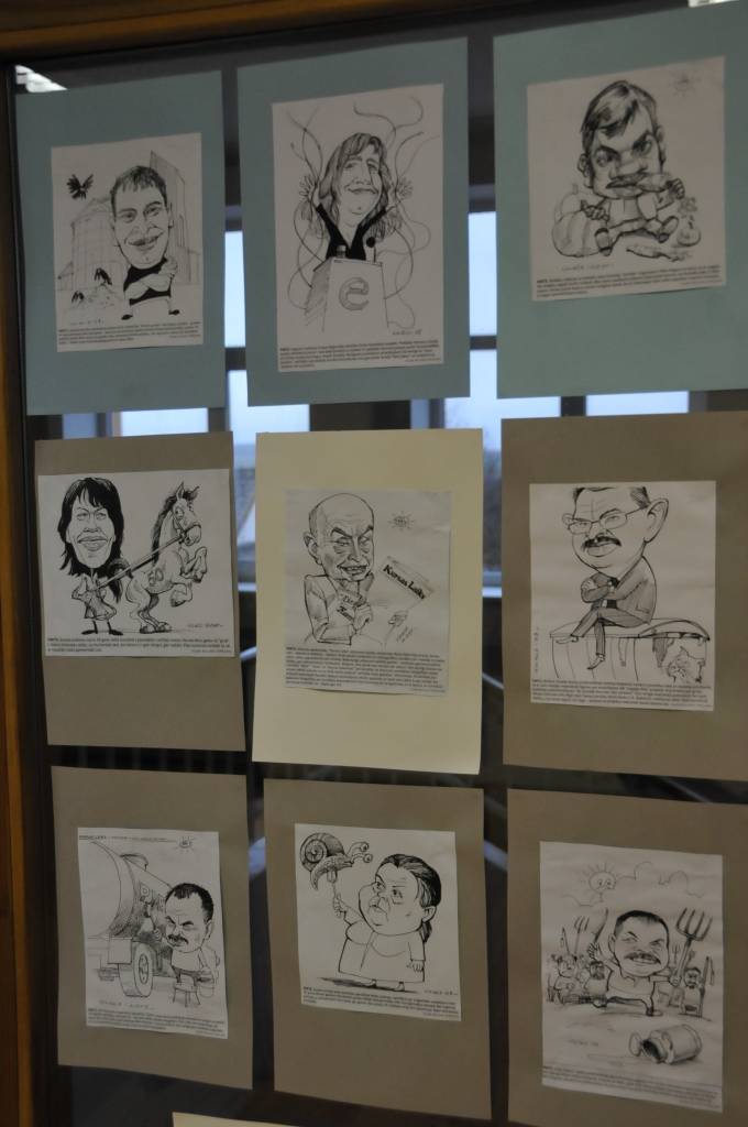 Janvārī Durbes pilsētas bibliotēkā var apskatīt Viļņa Bulava karikatūras, kurās redzami Durbes novada iedzīvotāji.

Karikatūras kopā vākuši vairāki aktīvi novada iedzīvotāji, bet iniciatore idejai bijusi kultūras nama vadītāja Daira...
Autors: ReKurZeme, portāls