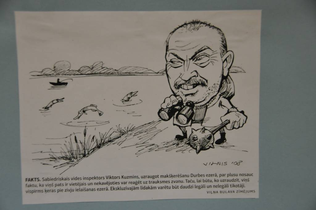 Janvārī Durbes pilsētas bibliotēkā var apskatīt Viļņa Bulava karikatūras, kurās redzami Durbes novada iedzīvotāji.

Karikatūras kopā vākuši vairāki aktīvi novada iedzīvotāji, bet iniciatore idejai bijusi kultūras nama vadītāja Daira...
Autors: ReKurZeme, portāls