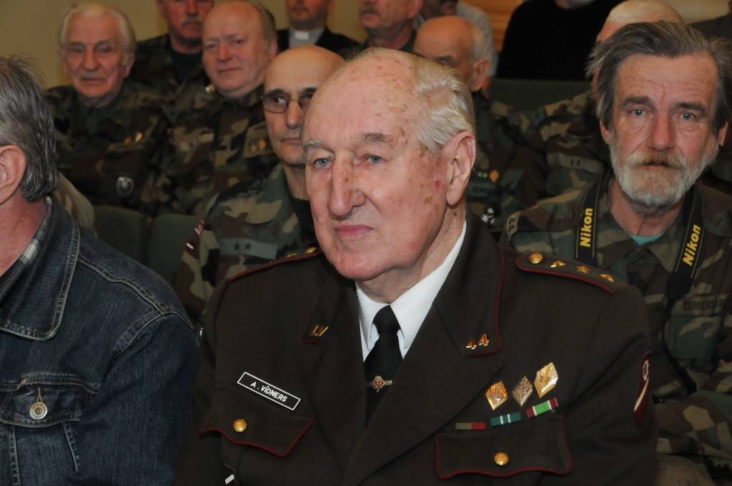 Zemessardzes 44. kājnieku bataljona veterānu apvienības priekšnieks Arturs Vīdners
Autors: Dainis Ģelzis