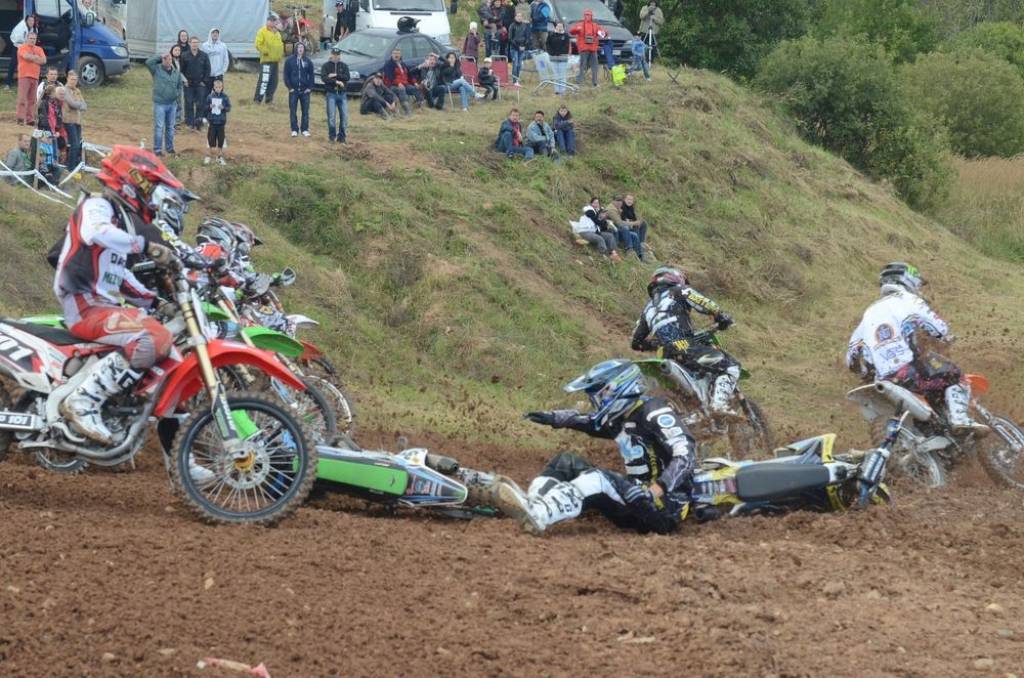 Dāvis Līvs krīt otrā brauciena startā.
Autors: Uldis Dobelis