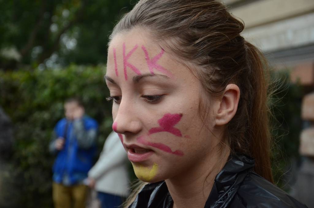 Ceturtdien, 27. septembrī, Liepājas Universitātes pagalmā Kr. Valdemāra ielā notika Fukšu iesvētības.
Autors: Uldis Dobelis