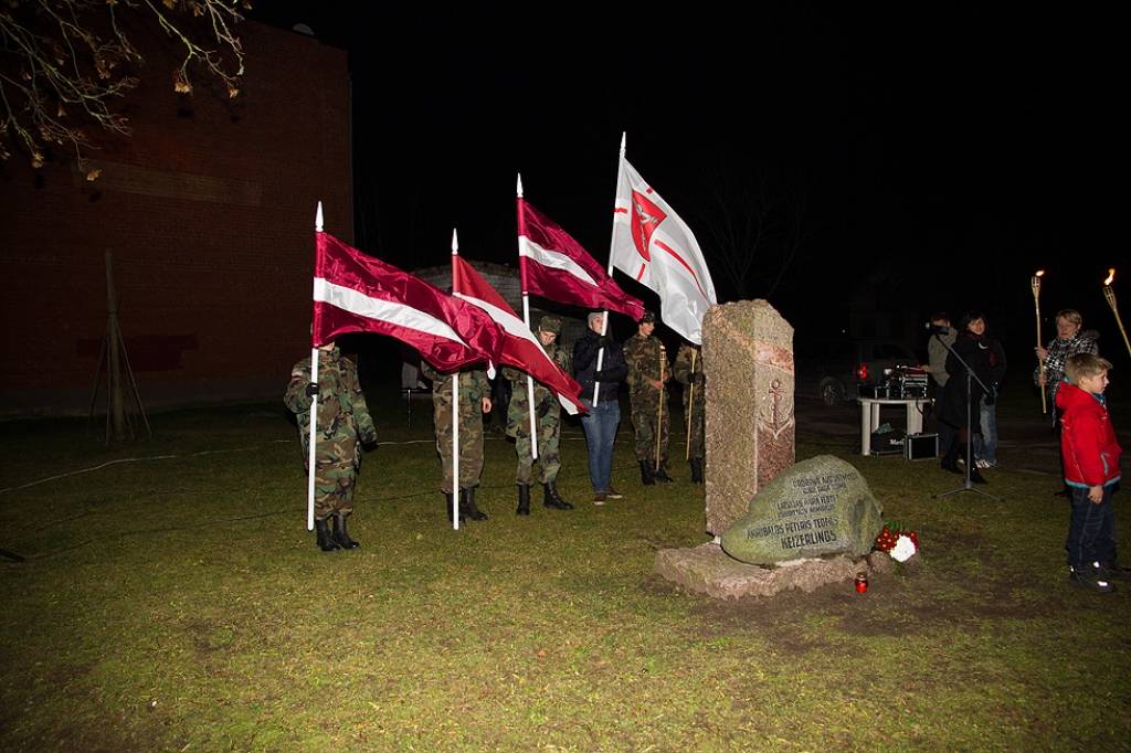 11. novembra Lāpu gājiens Grobiņā.