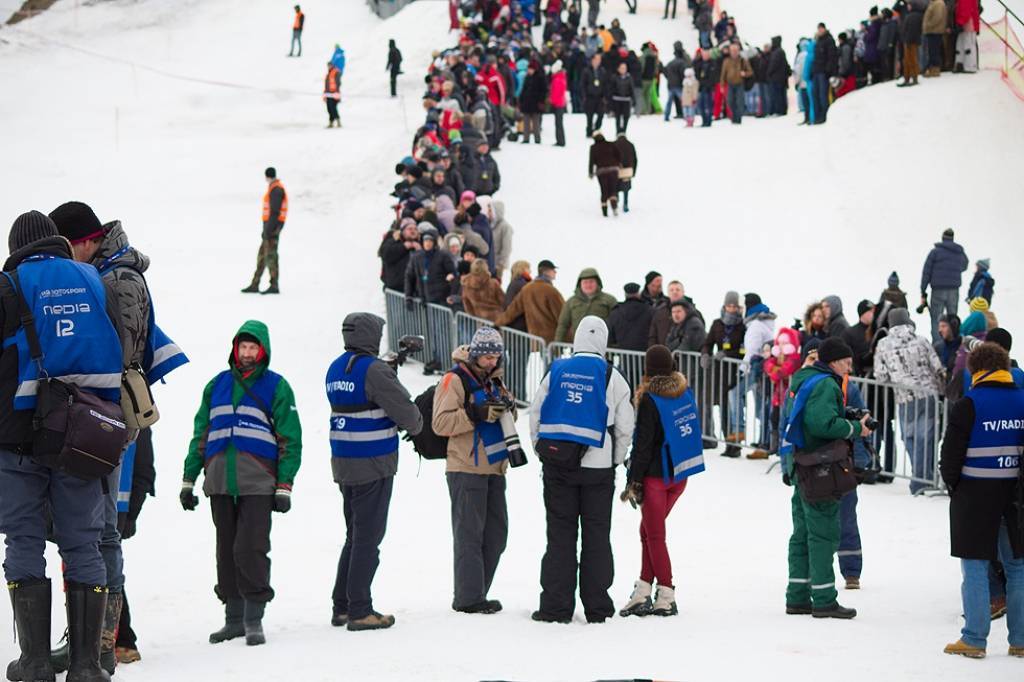 Bildes no Eiropas rallija čempionāta otrā posma - rallija "Liepāja-Ventspils" - pēdējā ātrumposma "Ventspils kalns".