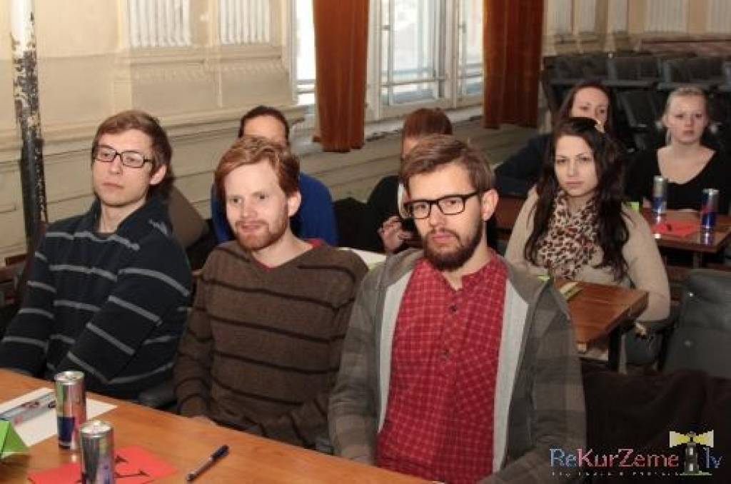 13. martā piekto gadu pēc kārtas Liepājas Universitātē, Kr. Valdemāra ielā 4, norisinājās Studentu padomes organizētā intelektuālā spēle "Erudīts".
Šogad titulu "Erudīts 2012" ieguva komanda "Neloģiskās atbildes", kuru pārstāvēja studiju...
Autors: ReKurZeme, portāls