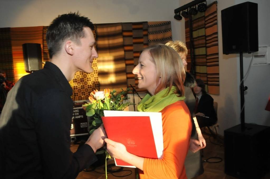 Foto no Liepājas Gada balvas kultūrā pasniegšanas ceremonijas Liepājas muzejā 8.marta vakarā. Plašāk informēsim atsevišķi.
Autors: ReKurZeme, portāls
