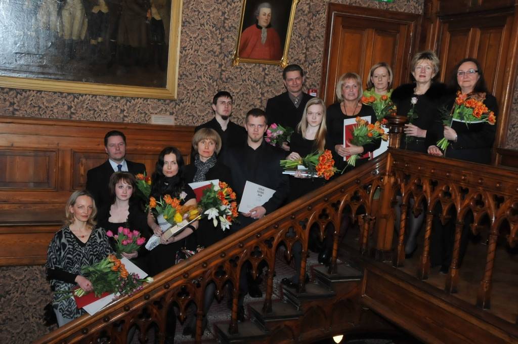 Foto no Liepājas Gada balvas kultūrā pasniegšanas ceremonijas Liepājas muzejā 8.marta vakarā. Plašāk informēsim atsevišķi.
Autors: ReKurZeme, portāls