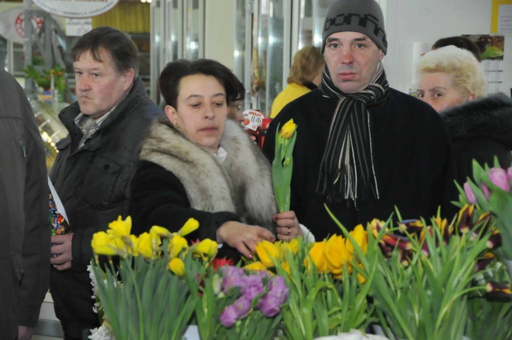 Ziedu kalni 8. martā Liepājā.
Autors: ReKurZeme, portāls