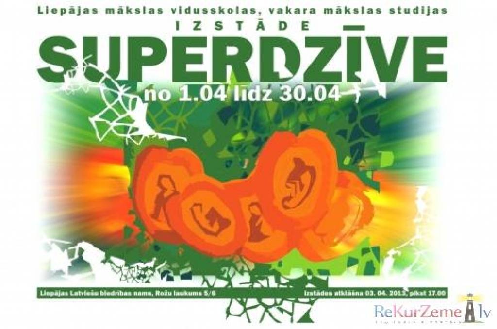 Liepājas mākslas vidusskolas vizuālās mākslas vakara studijas 13 rosīgi dalībnieki aicina izbaudīt izstādi ‘’Superdzīve’’, kas skatāma Liepājas Latviešu biedrības nama Izstāžu galerijā visu aprīļa mēnesi.
Eksponētas gan klusās dabas, gan...
Autors: ReKurZeme, portāls