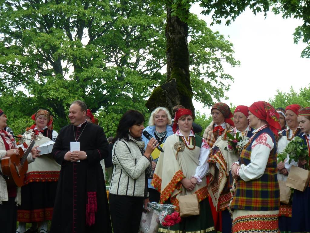 26. maijā pirmo reizi notika Dārza svētki Rucavas Muižas kalnā, kur arī Rucavas etnogrāfiskais ansamblis svinēja savu 30. jubileju. Lielajā sadziedāšanās koncertā bez pašiem jubilāriem piedalījās ansambļi un folkloras kopas no Ipiltes,...
Autors: Ilze Vainovska