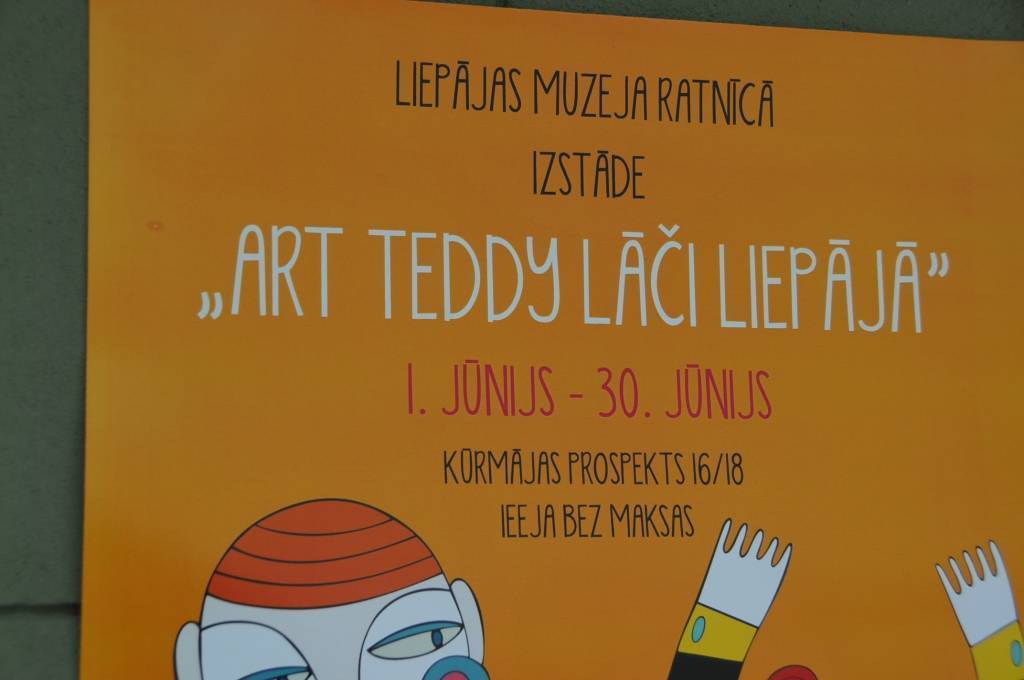 No 1. jūnija Liepājas muzeja vēsturiskajā ratnīcā Kūrmājas prospektā 16 skatāma izstāde "Art Teddy lāči Liepājā", kuras laikā notiks interesantas radošas meistardarbnīcas un tikšanās, informē Muzejpedagoģe Astra Dzērve.
8. jūnijā plkst....
Autors: ReKurZeme, portāls